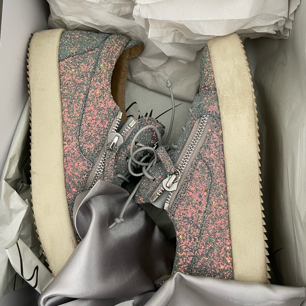 Giuseppe Zanotti glitter sneakers